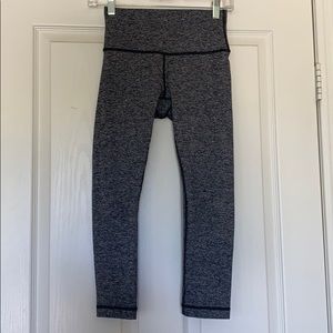 Lululemon.  High-waisted Wunder Under.  Size 6.